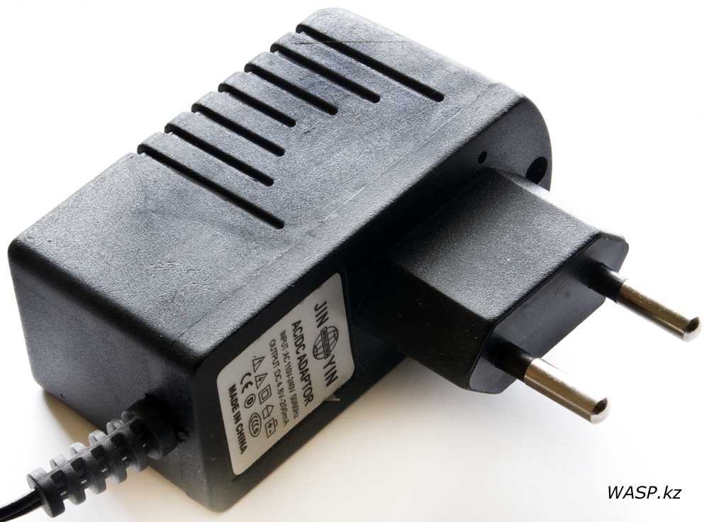 Описание adaptor JIN YIN DC 4.8V адаптер блок питания