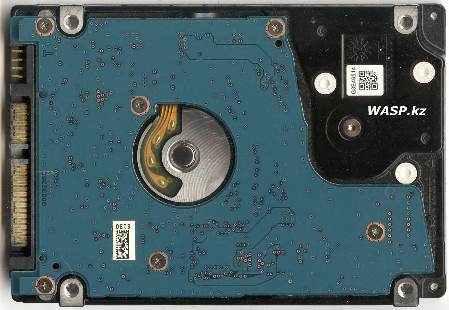 Toshiba MQ01ABD100 сгорел желский диск, как отремонтировать?