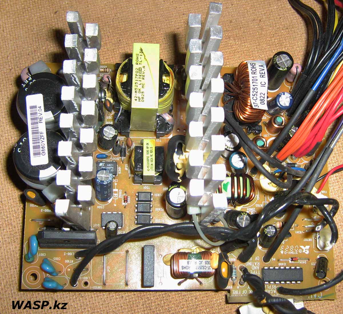 Блок питания Lite-On PE-5251-7 разборка и ремонт