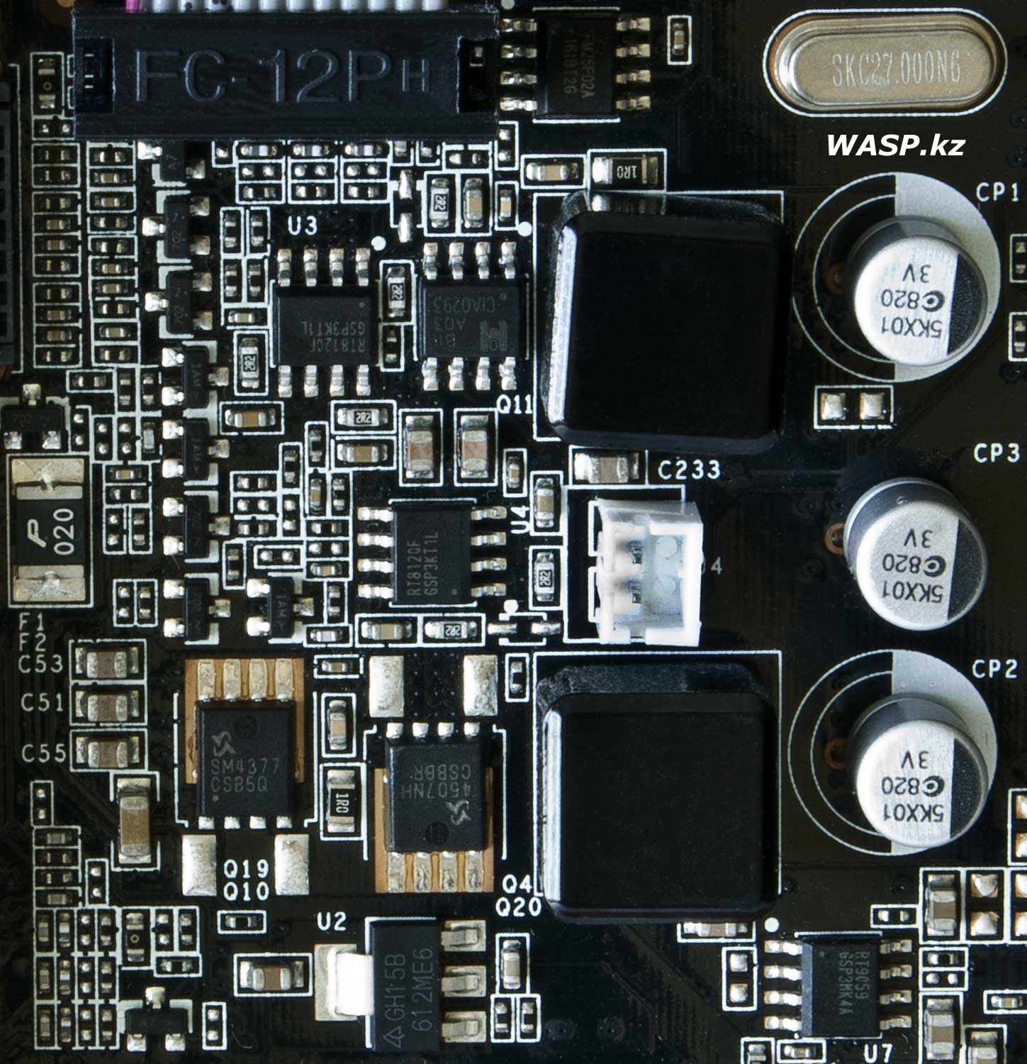 Palit GeForce GT 610 цепт питания видеокарты, защита