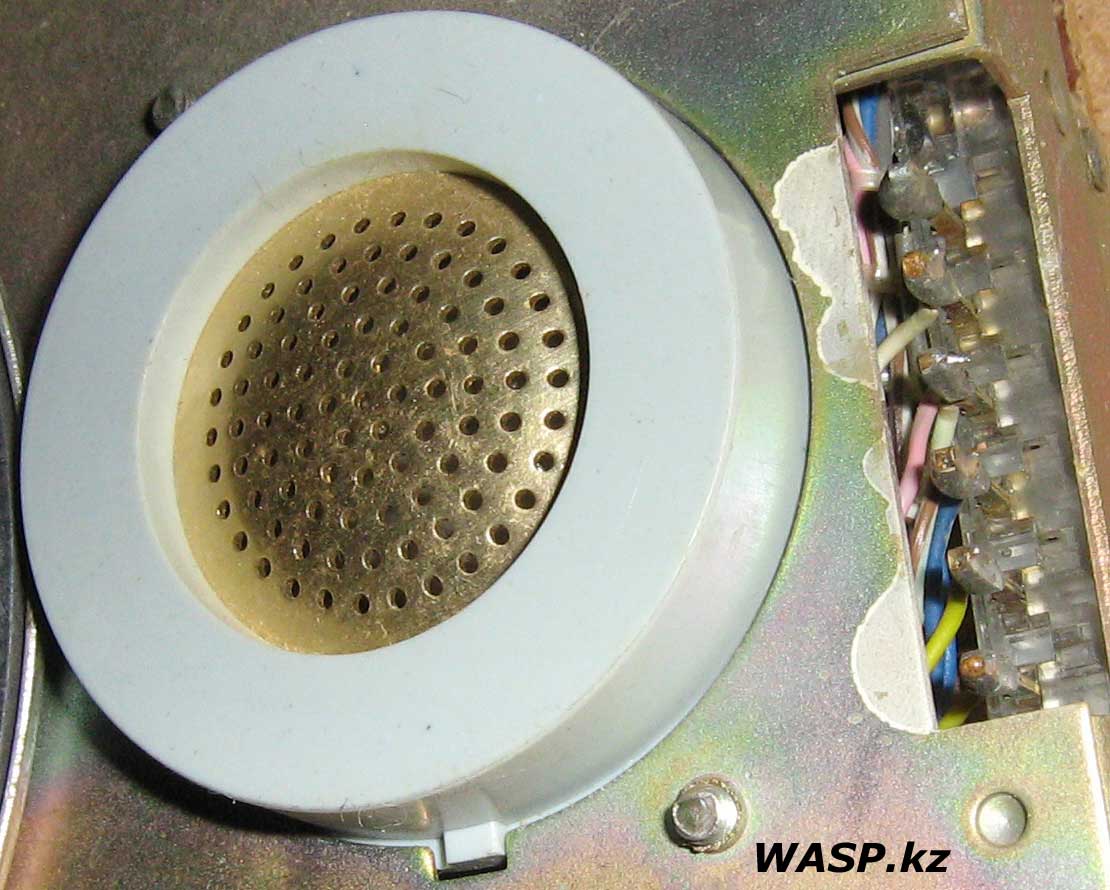 RFT WL1K55-2 микрофон в домофне 1985 года из ГДР