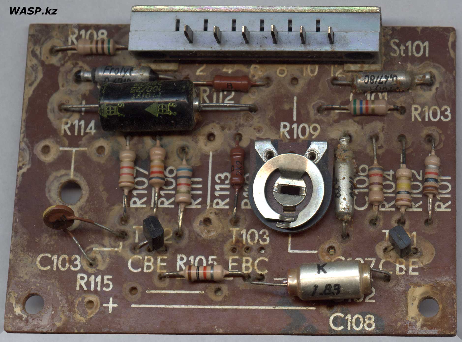 RFT WL1K55-2 платы электроники, конденсаторы Frolyt
