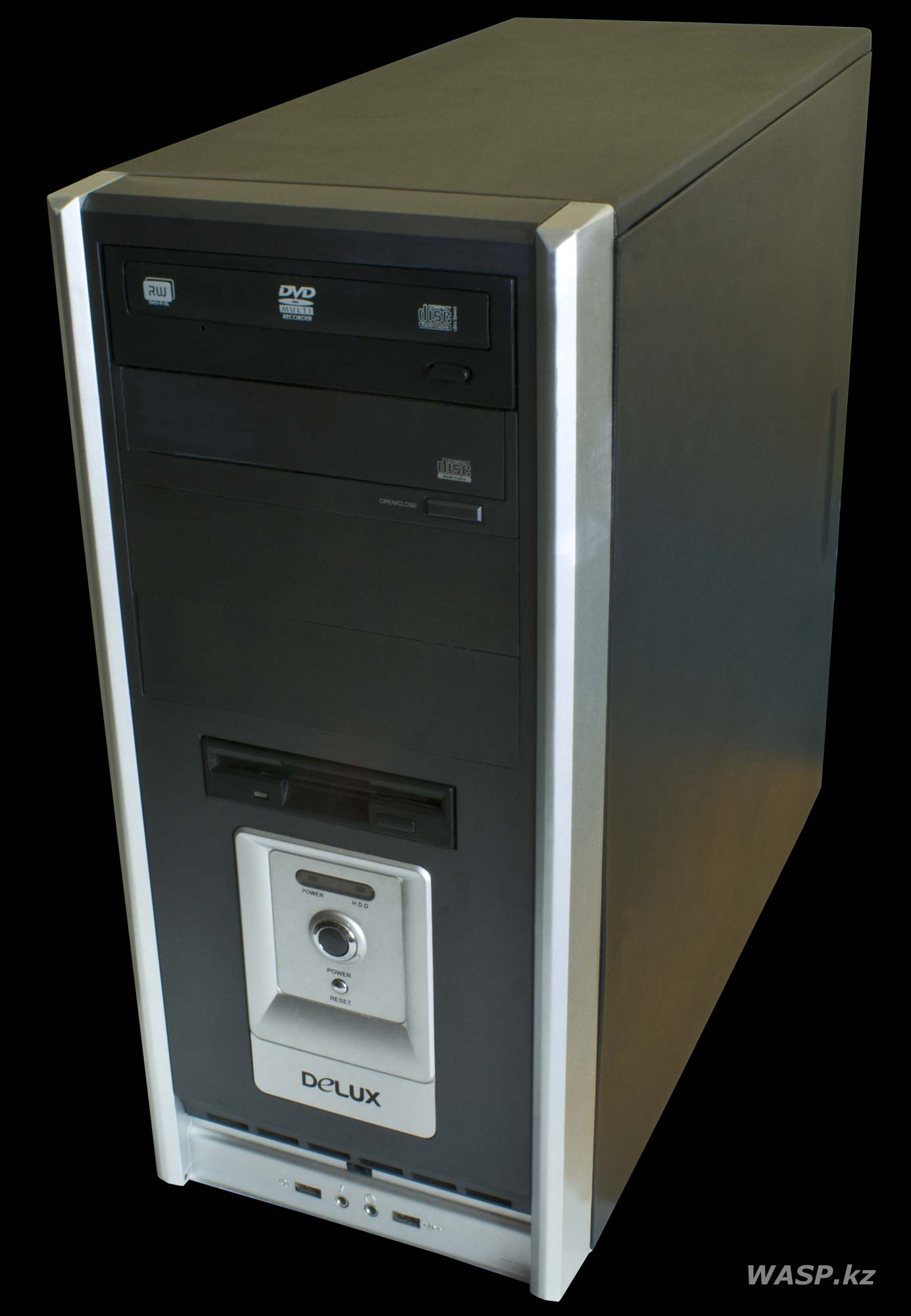 Delux обзор ATX компьютерного корпуса 2007 года