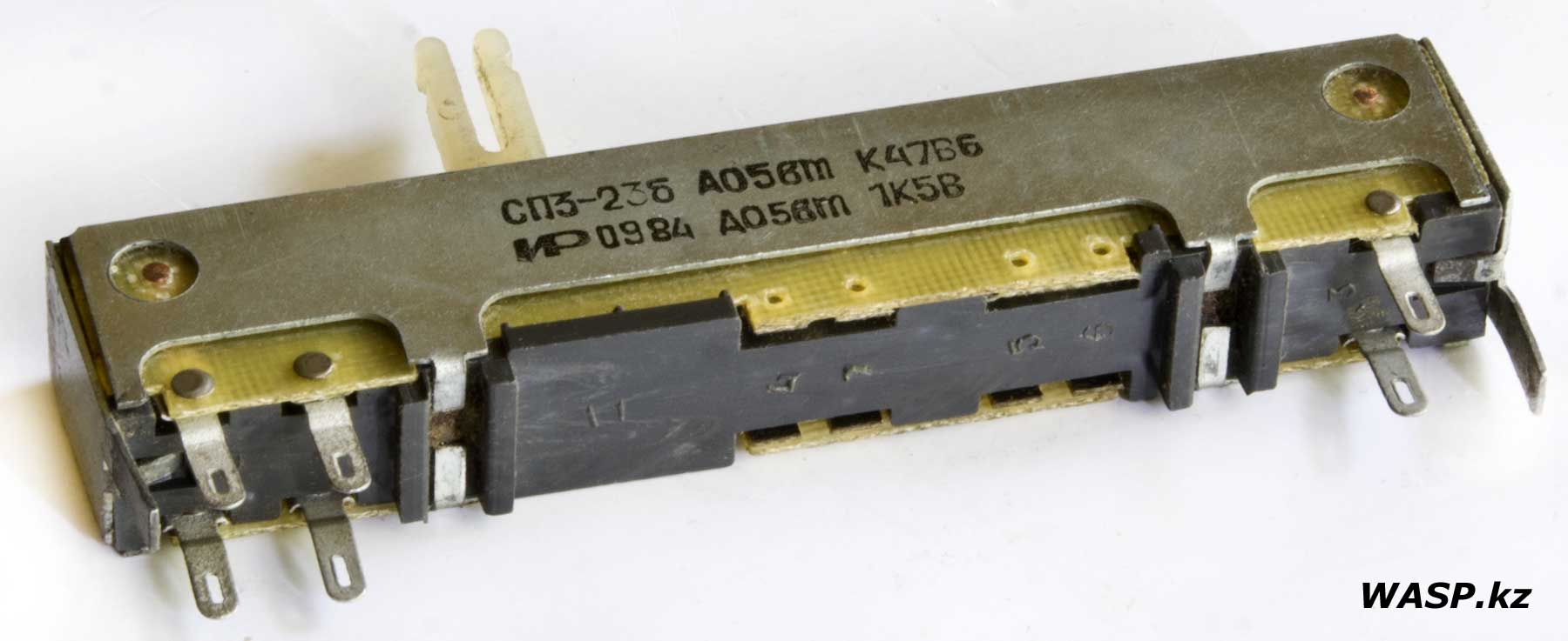 СП3-23б ползунковый переменный резистор, СССР, 1984 год, обзор