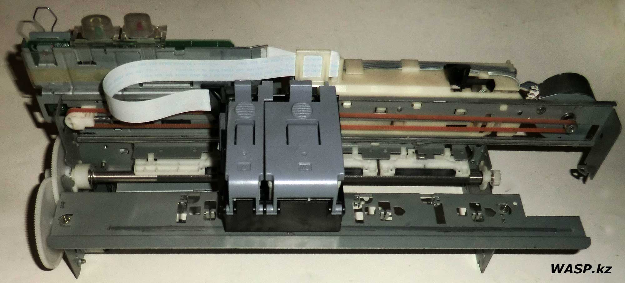 Epson Stylus C20SX разборка и ремонт струйного принтера