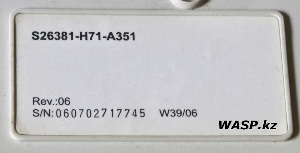 S26381-H71-A351 клавиатура Fujitsu Siemens S26381-K361-L119