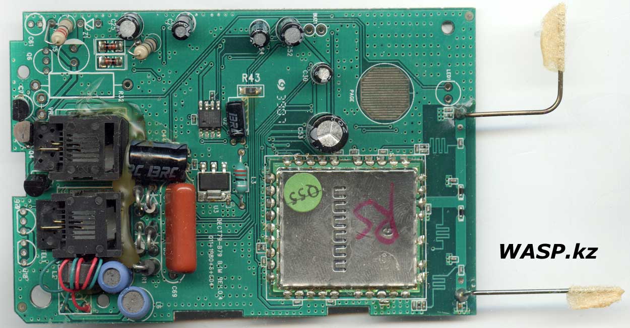 DECT79-B79 B/M REV.0.4 разборка Motorola D701 схема