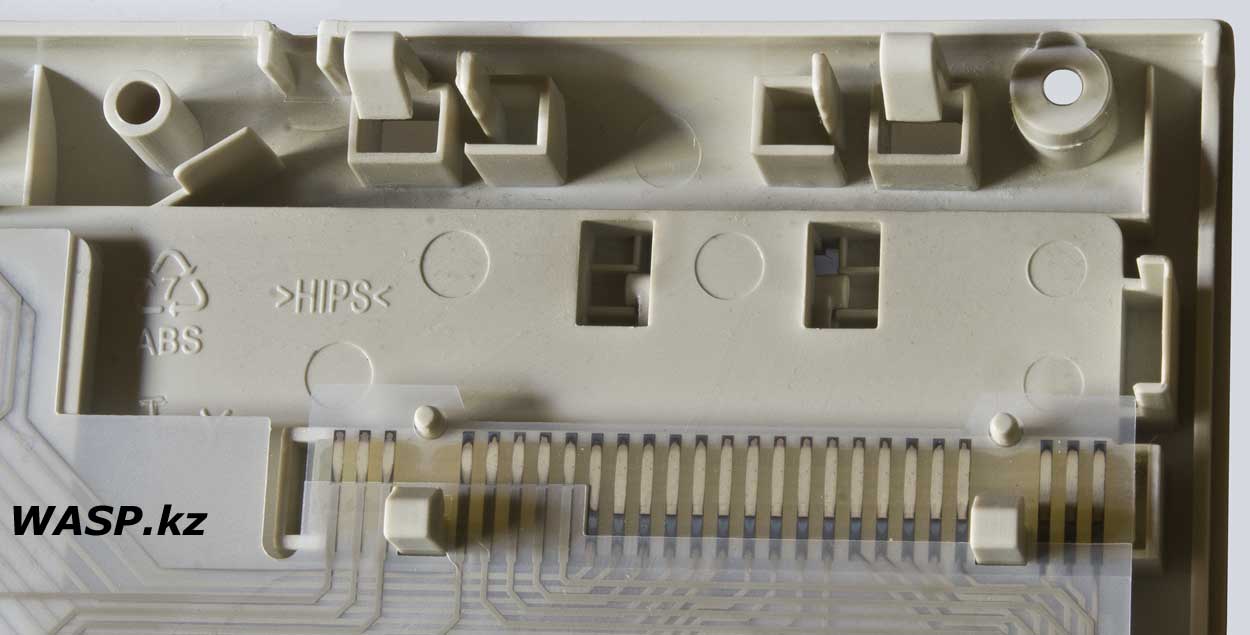 Fujitsu Siemens S26381-K361-L119 чистка контактных площадок клавиатуры