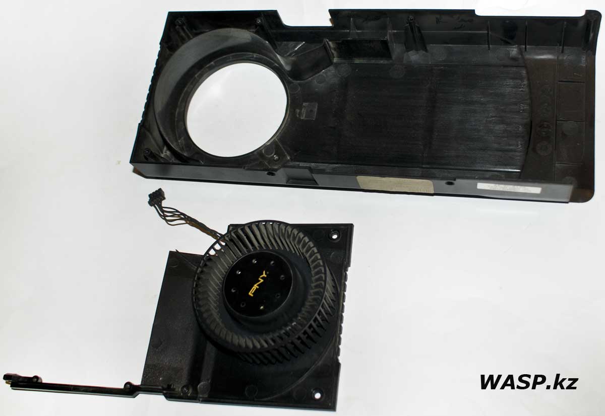 PNY GeForce GTX 660 Ti турбина охлаждения, ремонт или замена