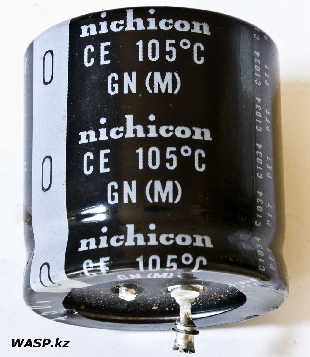 Nichicon конденсатор CE 105C серия GN (M) полное описание