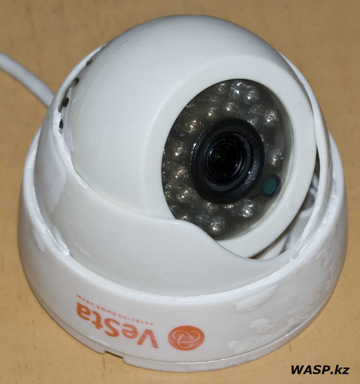 VeSta VC-4261 обзор и разборка камеры видеонаблюдение тип AHD