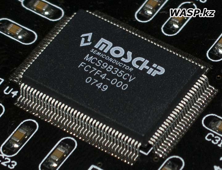 MosChip Semiconductor MCS9835CV FC7F4-000 LPT и COM контроллер