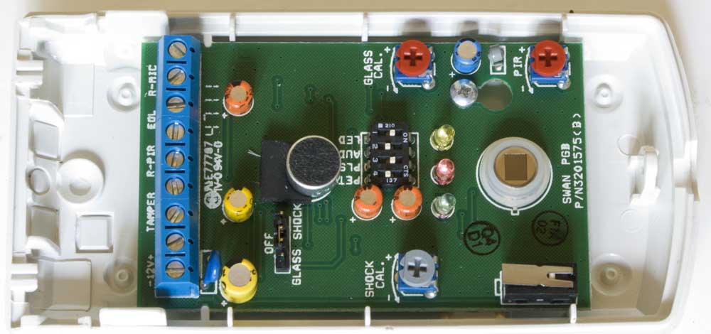 Crow SWAN PGB установка и настройка ИК-детектора и акустического извещателя