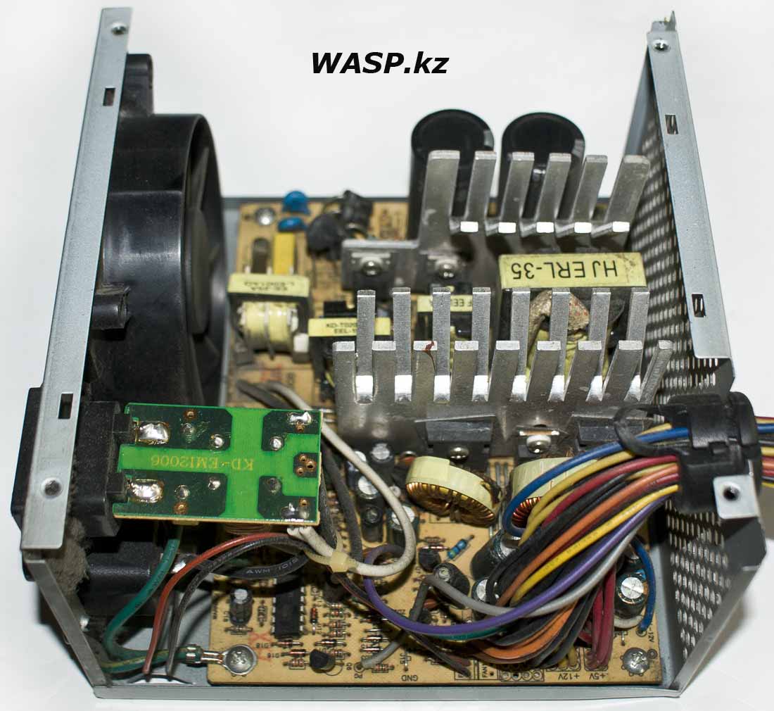 A&W ATX-550W P4 разборка и ремонт БП для ПК