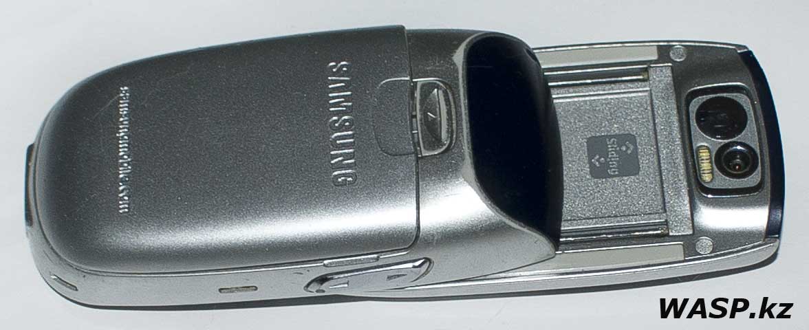 обзор Samsung SGH-E820 телефон 2004 года маленький супер