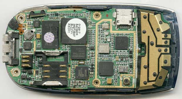 Samsung SGH-E820 телефон плата электроники разборка и описание
