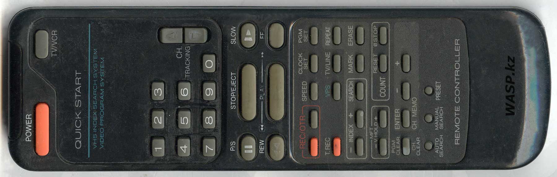 DMB3523VR обзор ПДУ от видеомагнитофона 1990-х годов