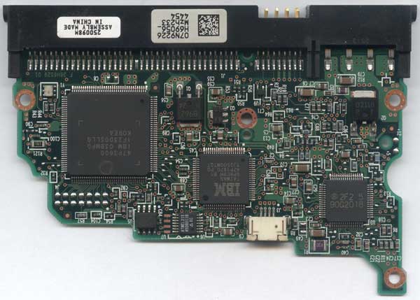 IBM Deskstar IC35L060AVV207-0 плата контроллера старого HDD