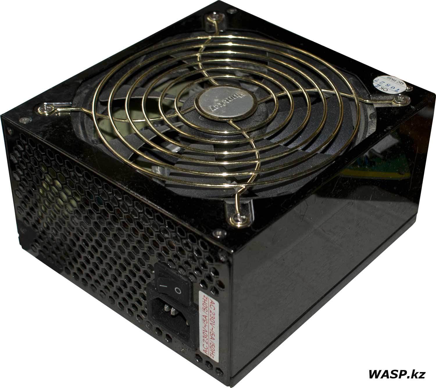 HuntKey LW-6450SH полное описание компьютерного блока питания на 450 Вт