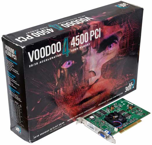 Voodoo 4 4500 PCI чем отличались от других видеокарт