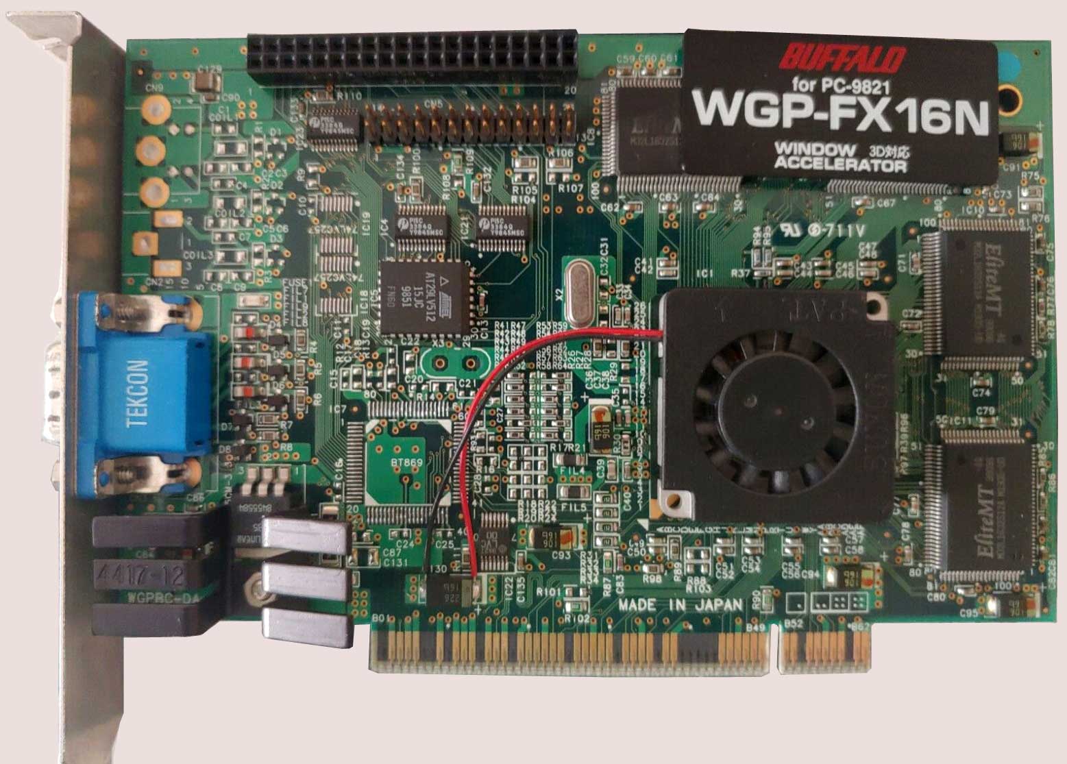 Voodoo Banshee PCI PC-9821 WGP-FXN MELCO обзор
