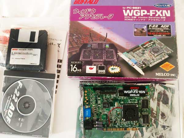 PC-9821 WGP-FXN MELCO видеокарта Voodoo Banshee PCI