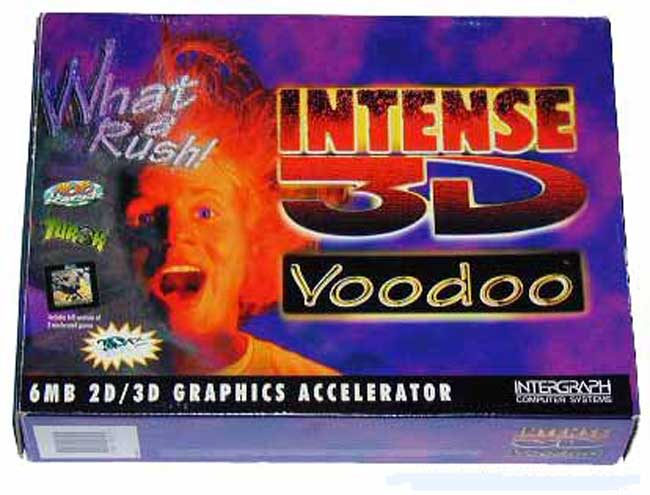 Intense 3Dx Voodoo What a Rush видеокарта, история графических ускорителей