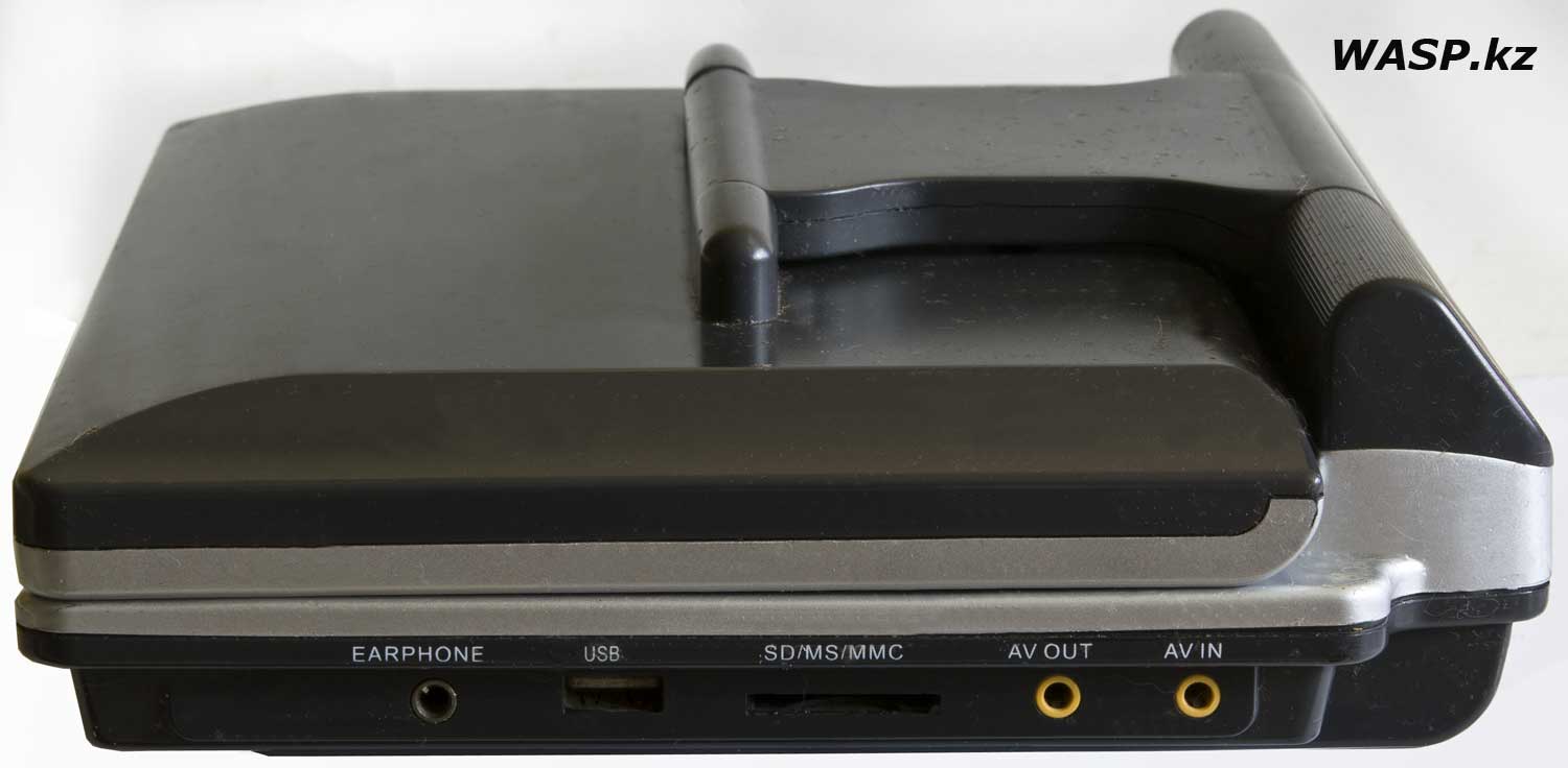DVD проигрыватель PD-9299, книжка, все разъемы и что можно подключить