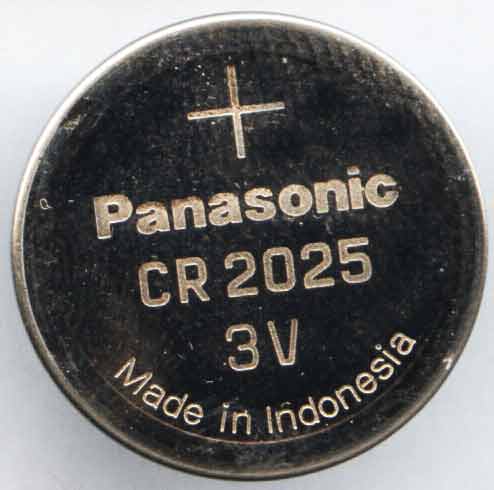 CR2025 3V Panasonic батарейка таблетка для ПК и ПДУ