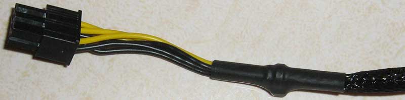 нейлоновая оплетка кабеля в блоке питания Crown CM-PS450