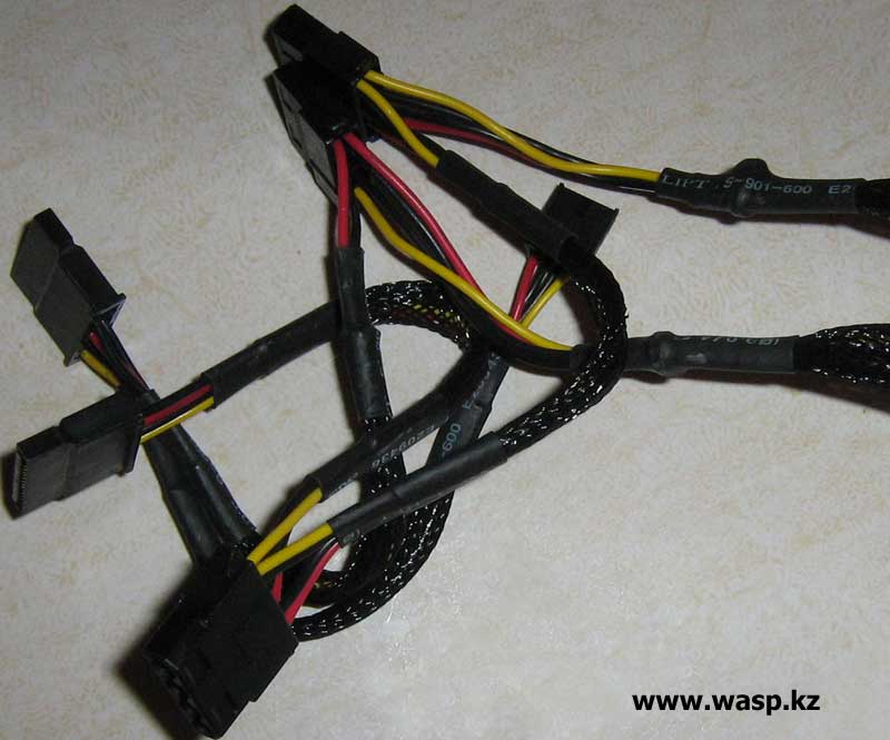 разъемы и кабеля Crown блока питания CM-PS450
