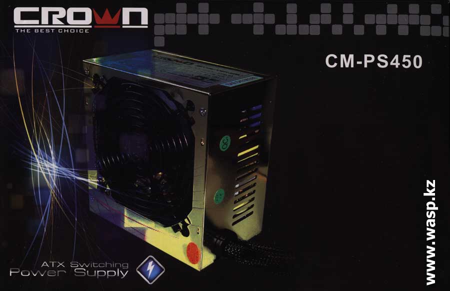 Crown CM-PS450 блок питания полное описание Design WangLinZhong