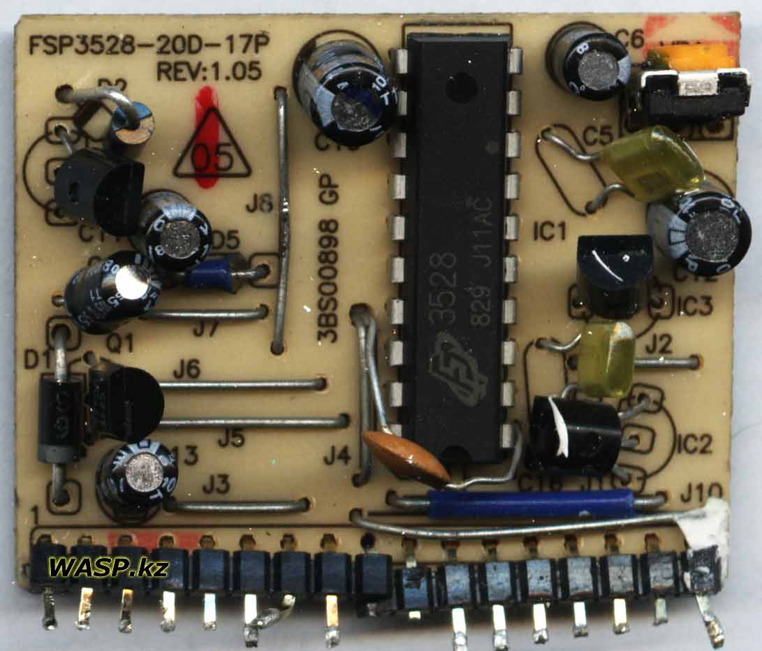 FSP3828-20D-14P плата ШИМ контроллера FSP ATX-400PNR