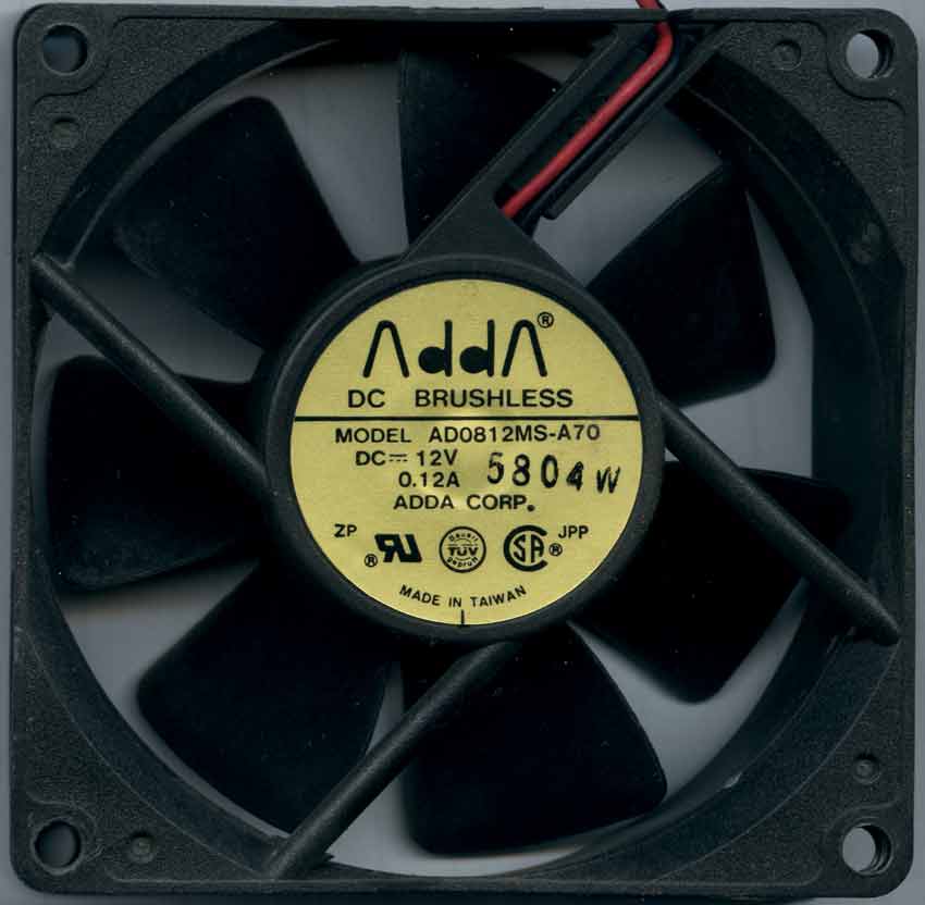 вентилятор в блоке питания Adda AD0812MS-A70