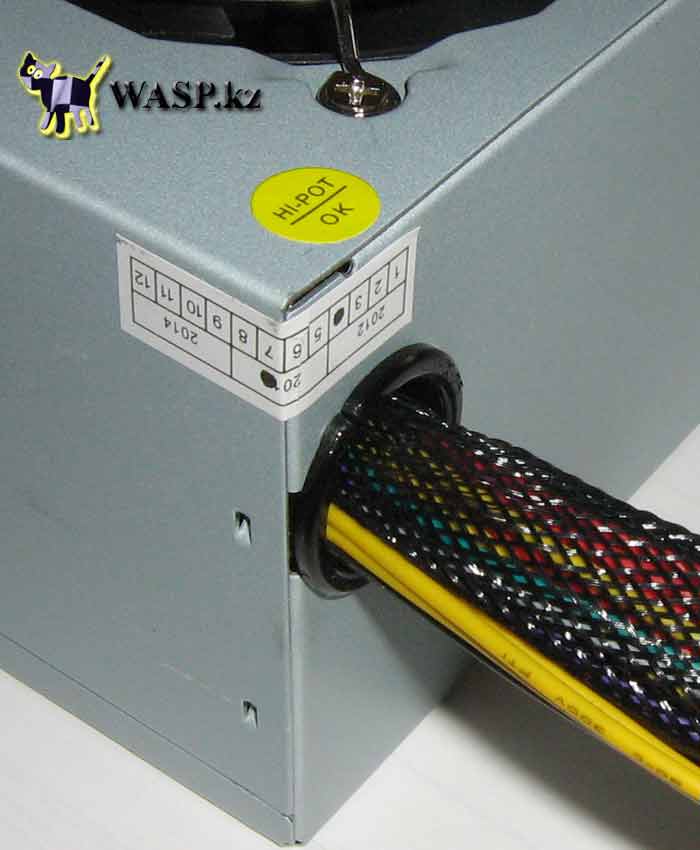 HIPRO HPA-550W вывод кабелей или провода