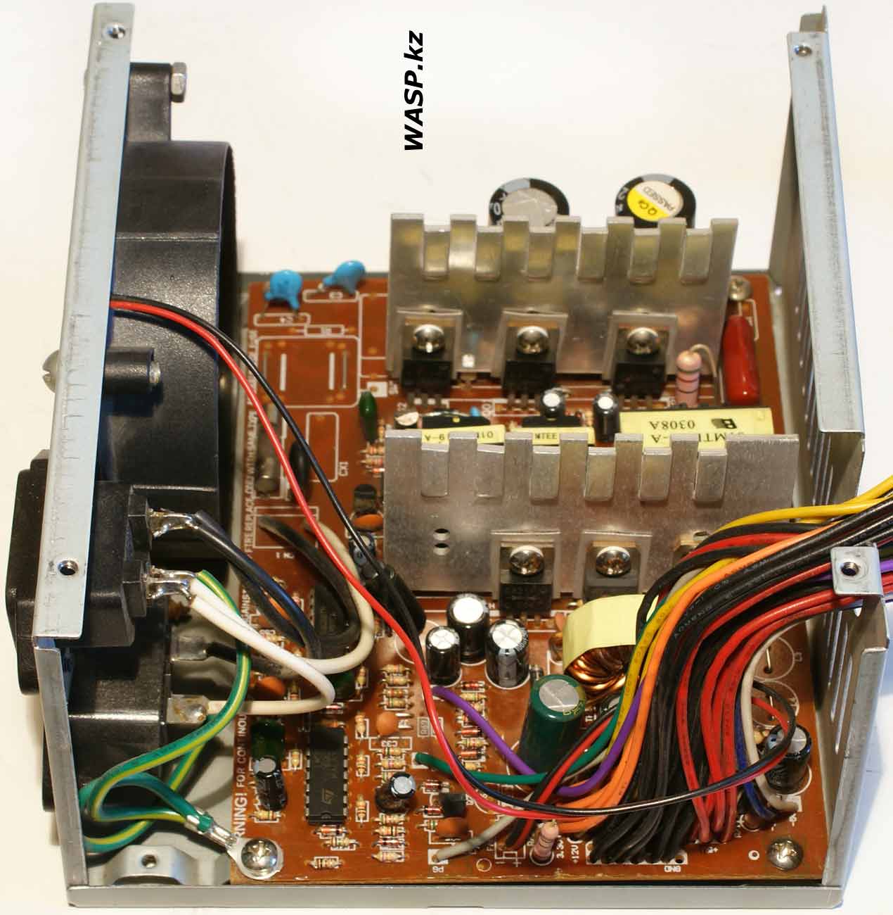 INTEX ATX-300W устройство и ремонт БП