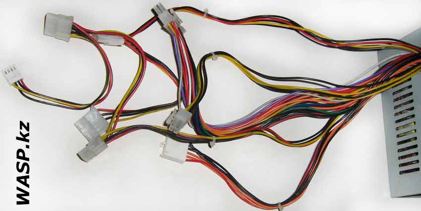 INTEX ATX-300W wires and connectors