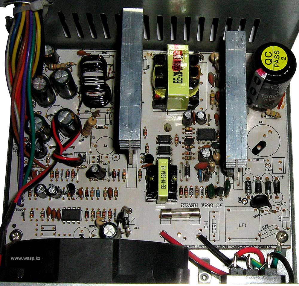 Блок питания Intex IT-20F1BC Expert 400W - схема