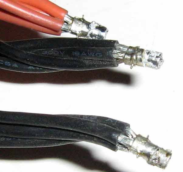HuntKey V-Power LW-6450HG провода снабжены наконечником
