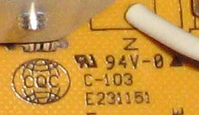 E231151 плата C-103 маркировка на плате блока питания