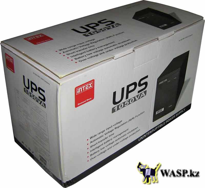 UPS Intex 1050VA упаковка ИБП
