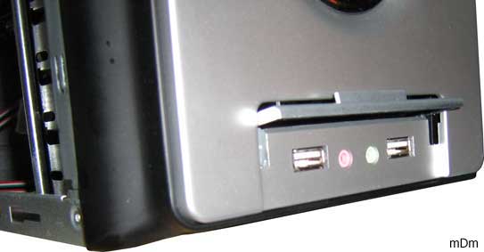 Mercury KB-11 разъемы USB и аудио передней панели