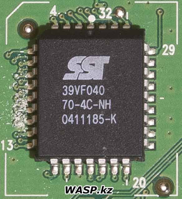 SST 39VF040 70-4C-NH чип в LITE-ON SOHR-5238S