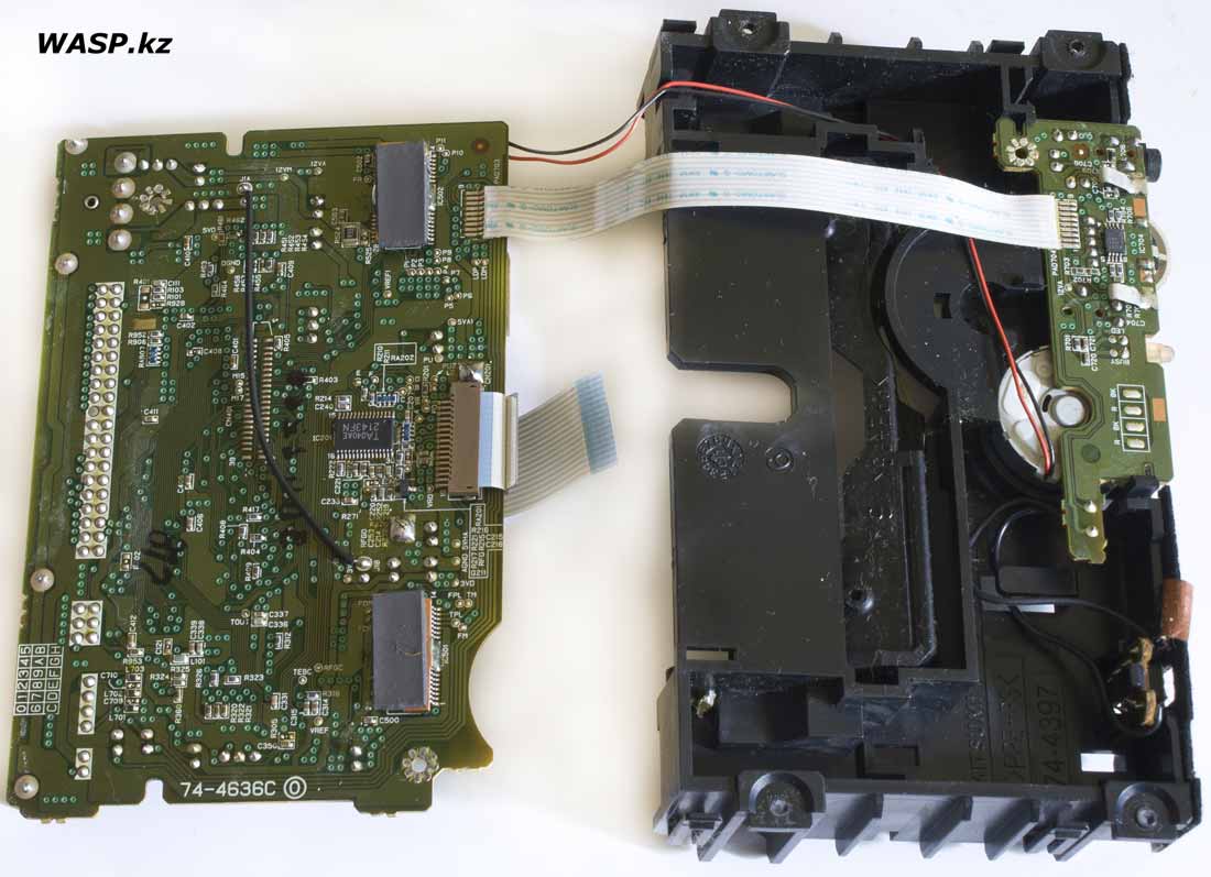 Mitsumi CRMC-FX4830T разборка и ремонт CD-ROM