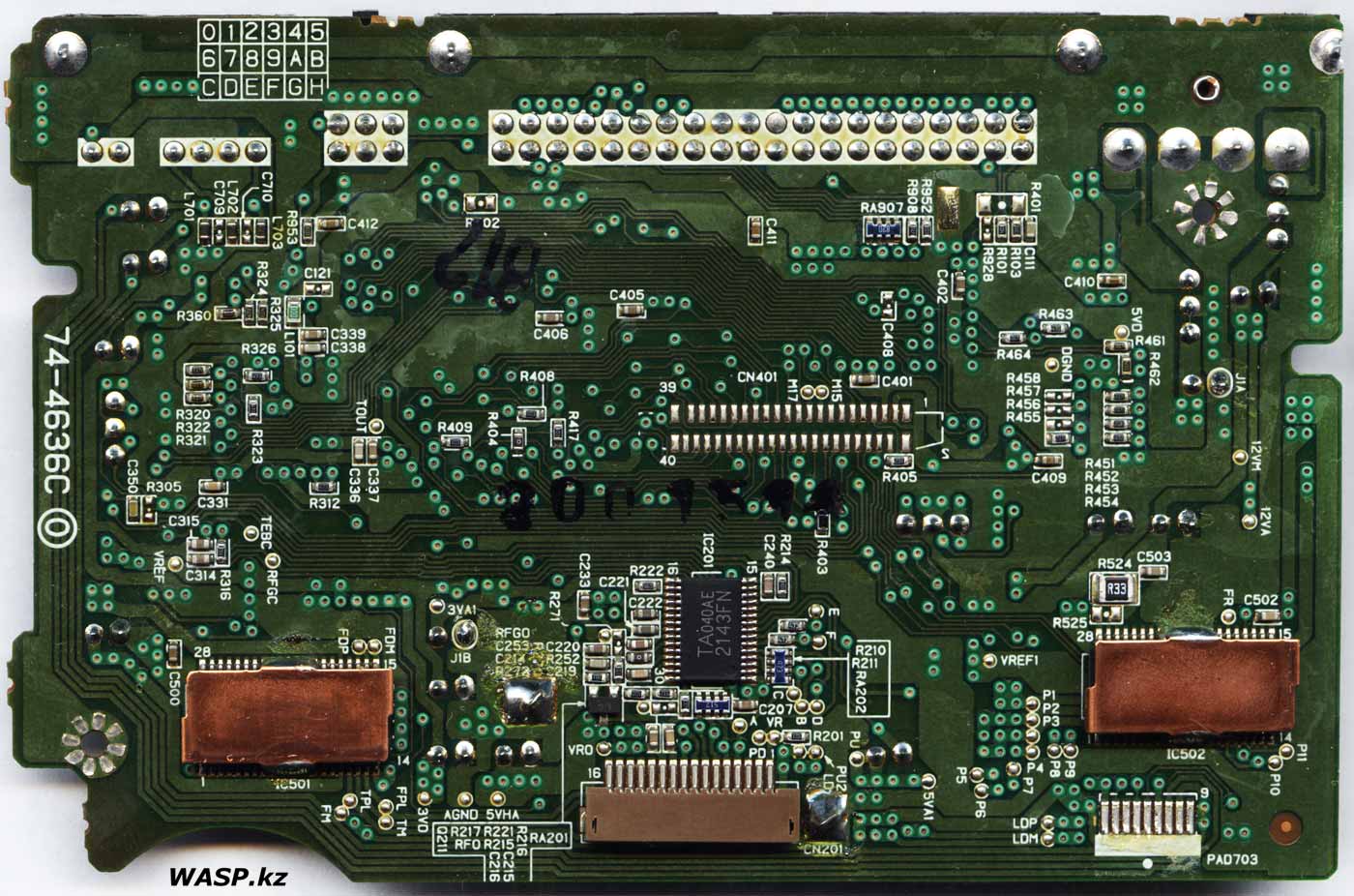 Mitsumi CRMC-FX4830T плата электроники CD-ROM