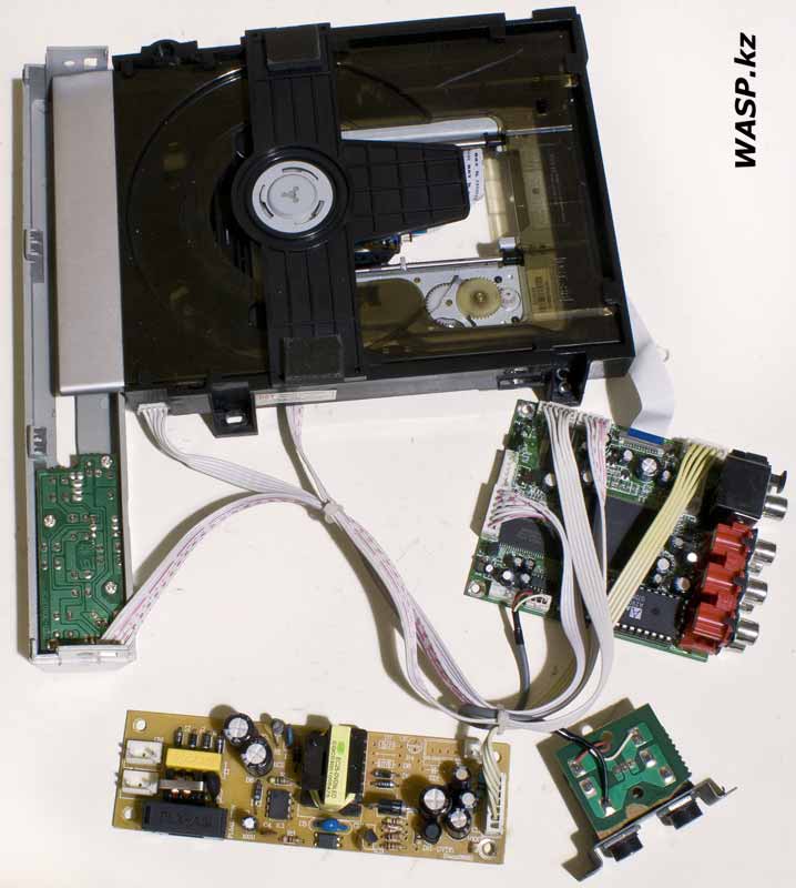 ARVIN DV-3010 разбираем и ремонтируем DVD плеер