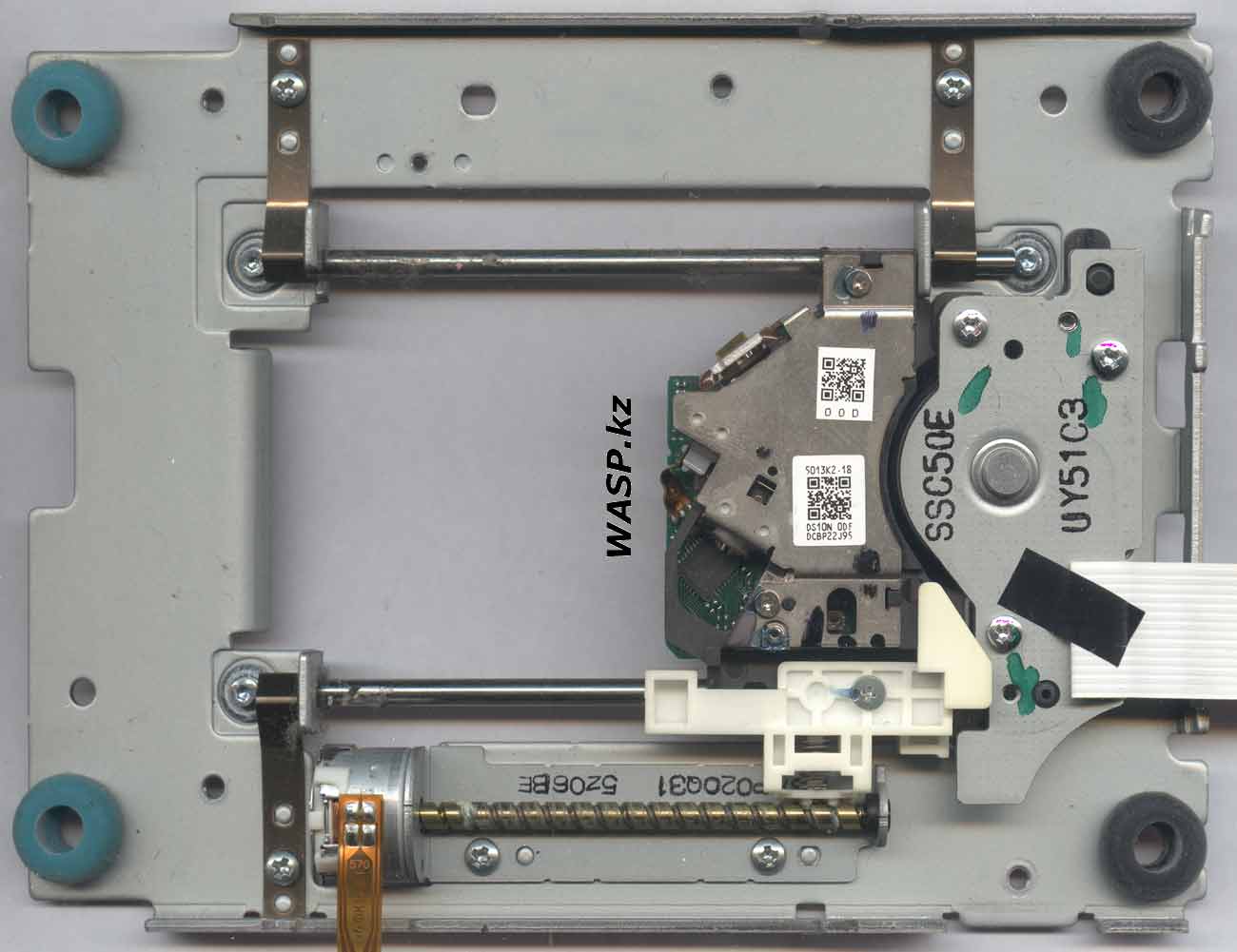 Sony NEC Optiarc DVD-RW ND-4550A лазер и двигатели привода