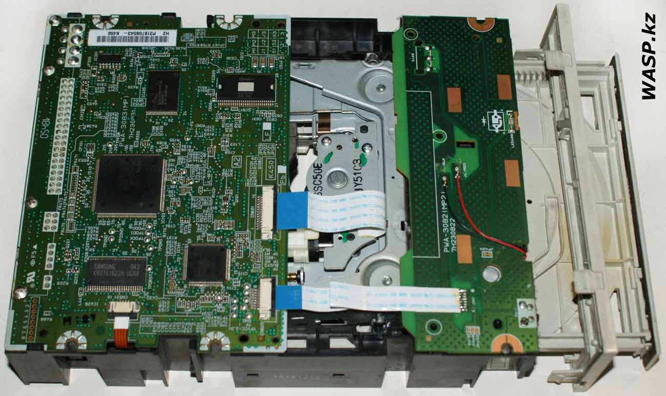 Sony NEC Optiarc ND-4550A этапы разборки и ремонта