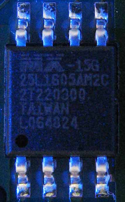 25L1605AM2C чип флэш-памяти, прошивка