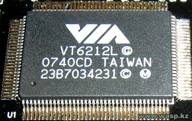 чип VT6212L микросхема, драйвер контроллер USB